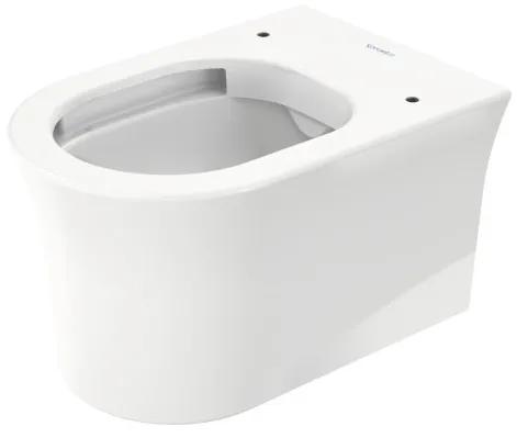 Duravit White Tulip - Závesné WC 370x540 mm HygieneFlush, Rimless, biela 2576092000