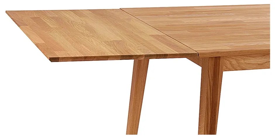 Dubová doska na predĺženie rozkladacieho dubového jedálenského stola Rowico Filippa
