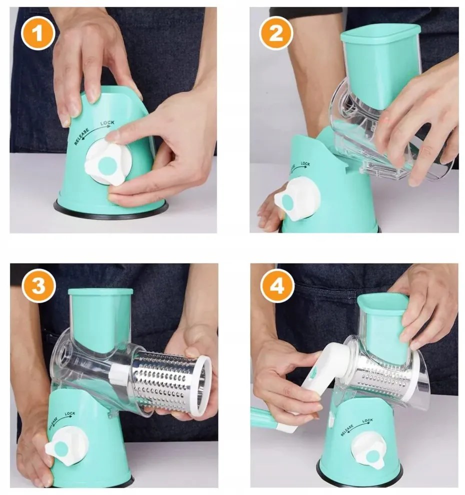 Multifunkčný krájač na zeleninu 3v1