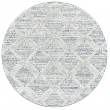 Ayyildiz koberce Kusový koberec Pisa 4703 Grey kruh - 120x120 (priemer) kruh cm