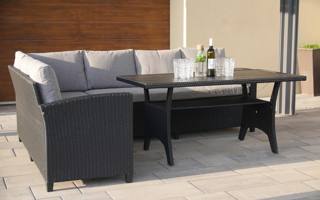 Záhradná zostava Relax FAMILY s úložným priestorom