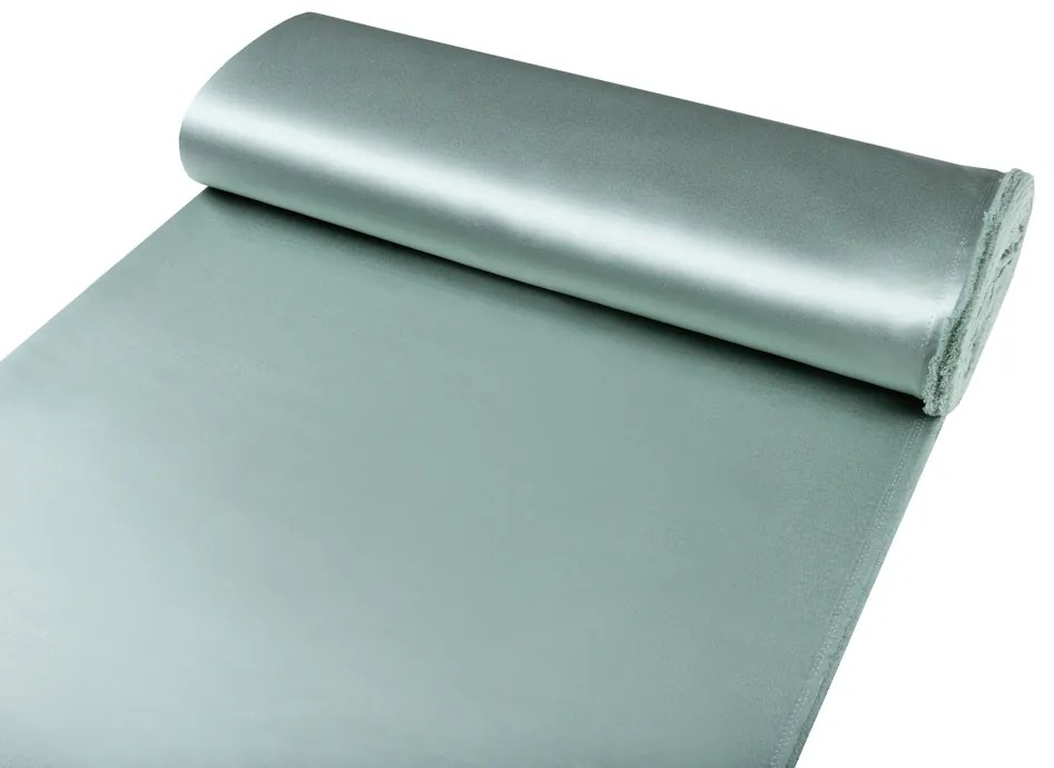 Biante Saténový záves LUX-003 Ľadovo zelený 140x250 cm