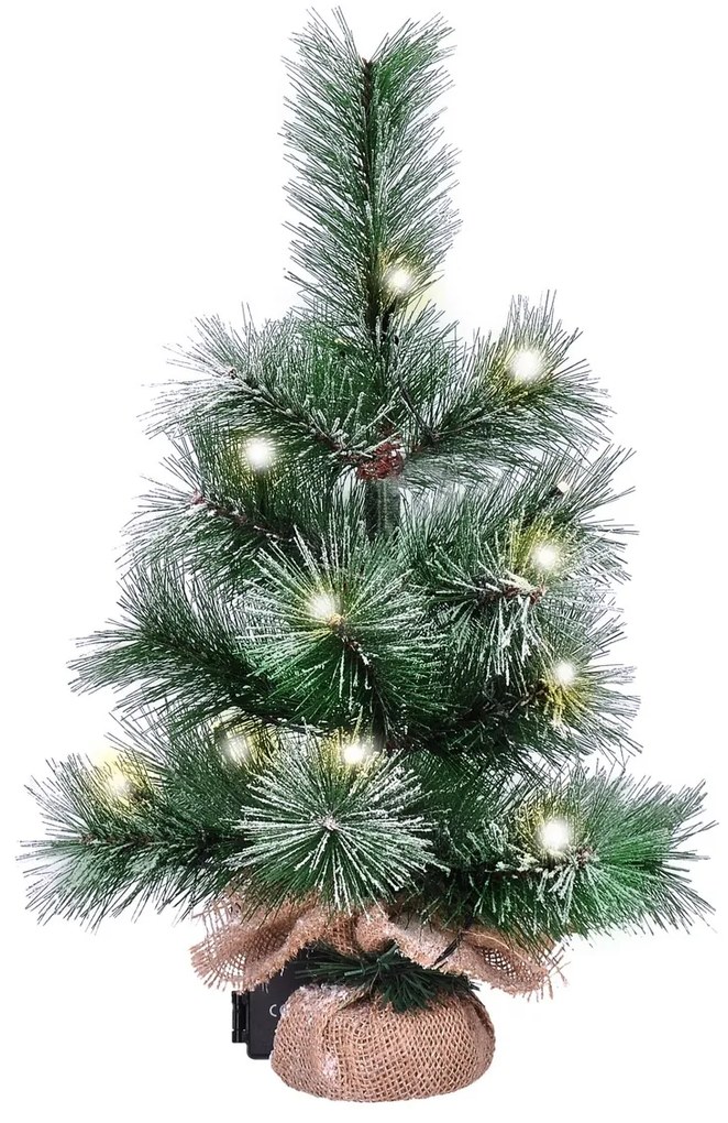 Solight 1v238 Vianočný LED stromček 15 LED, teplá biela, 45 cm