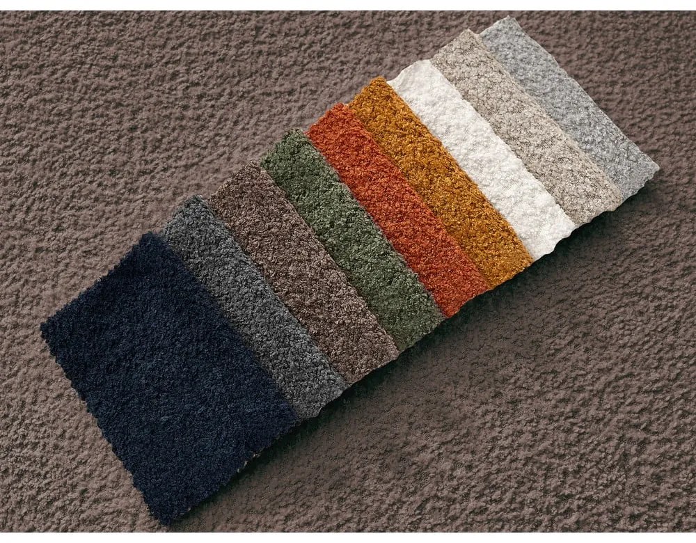 Hnedé kreslo z textílie buklé Giorgia – Bobochic Paris