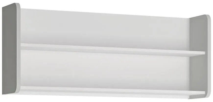 Polička Flexi Flxp02 Biela Alpin/Cool Grey