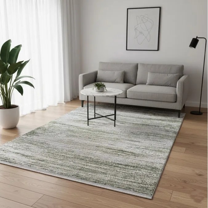 DC Koberec Exclusive 412 krémová zelená Rozmer: 200×290 cm