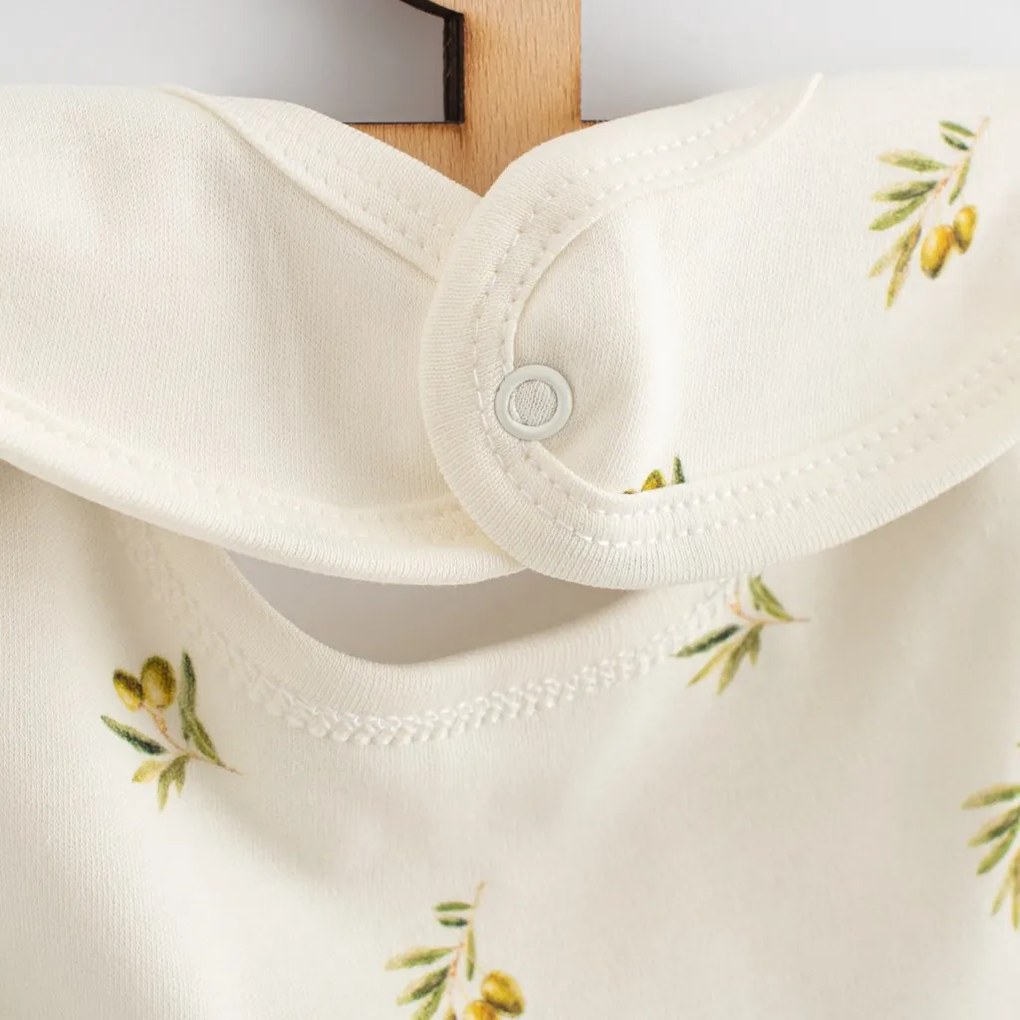 Dojčenský podbradník z organickej bavlny New Baby Olivy