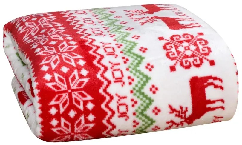 Vianočná deka z mikrovlákna Šírka: 160 cm | Dĺžka: 200 cm