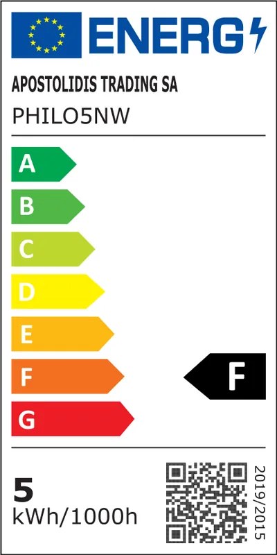 ACA Lighting LED lineárne svietidlo PHILO 5W/230V/4000K/400Lm/180°/IP44/300mm