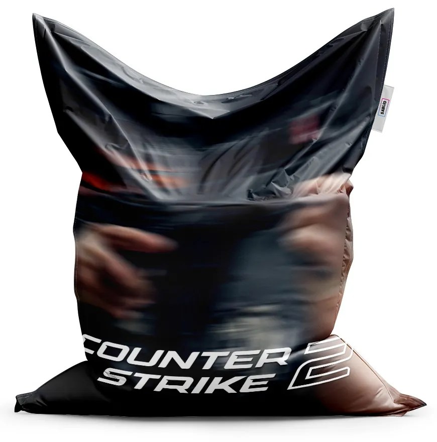 Sablio Sedací vak Classic Counster Strike 2 Vojak 2 - 150x100 cm