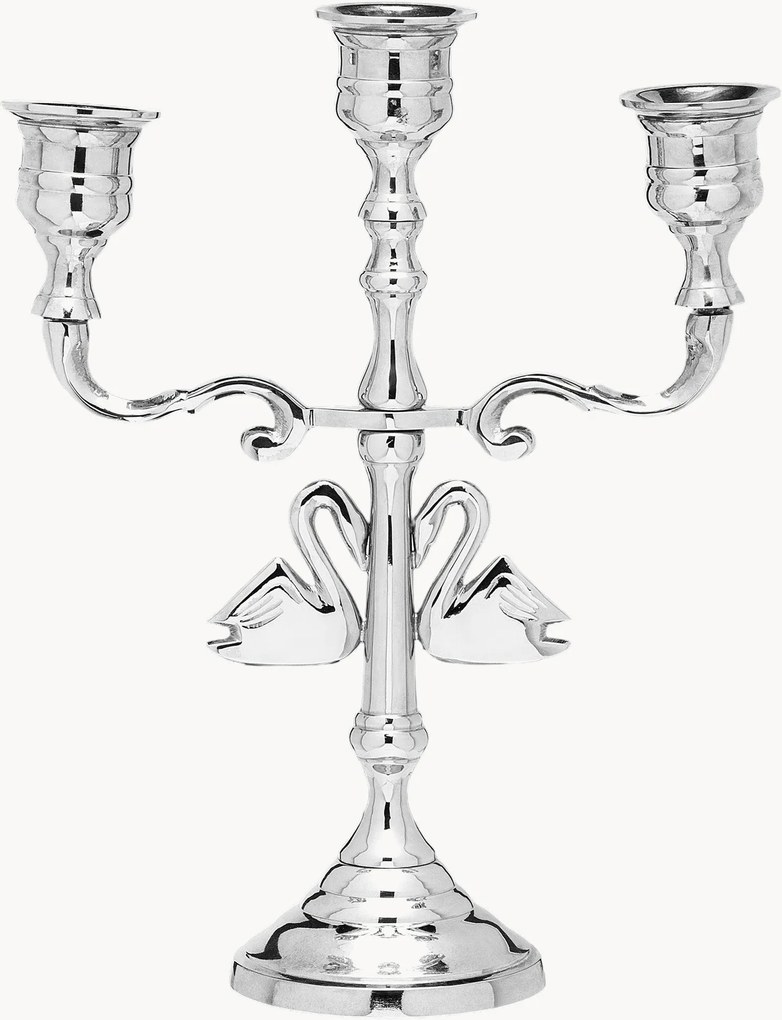 Svietnik Argent Swans