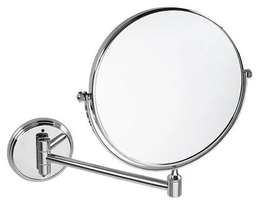 Kozmetické zrkadlo 23x28 cm strieborné