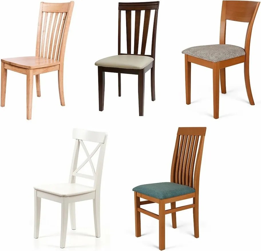 Restilo Napínací poťah na sedák na stoličku Sento tmavozelená, 40 x 40 + 5 cm