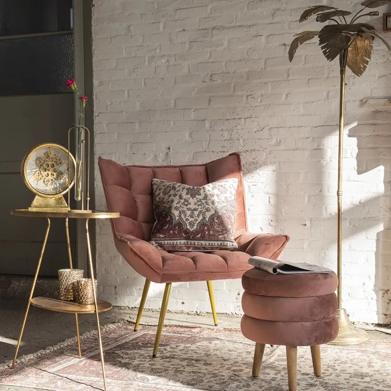 Stojaca boho lampa PALM GOLD 64*165