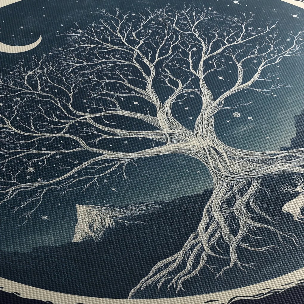 Obraz – Magický strom s jeleňom II. (150x105 cm)