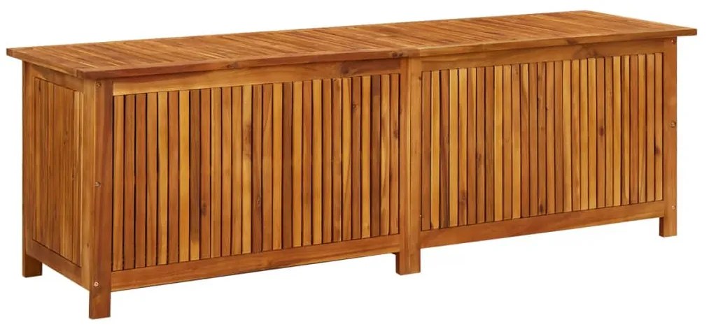 vidaXL Záhradný úložný box 175x50x58 cm masívne akáciové drevo