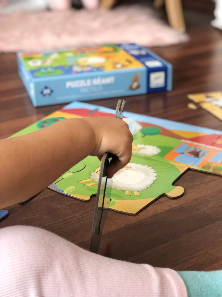 Puzzle hmatové – Farma 20 ks