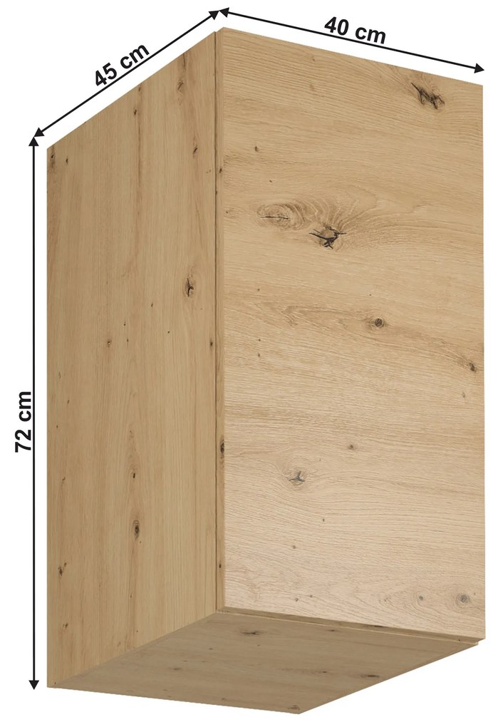 Horná kuchynská skrinka G40G Langari (dub artisan) (L). Vlastná spoľahlivá doprava až k Vám domov. 1016838