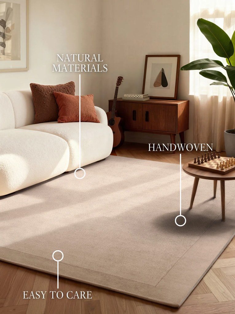 Kusový koberec Villeroy & Boch Kari 106282 Beige, 200x300, béžová, obývacia izba, Villeroy & Boch