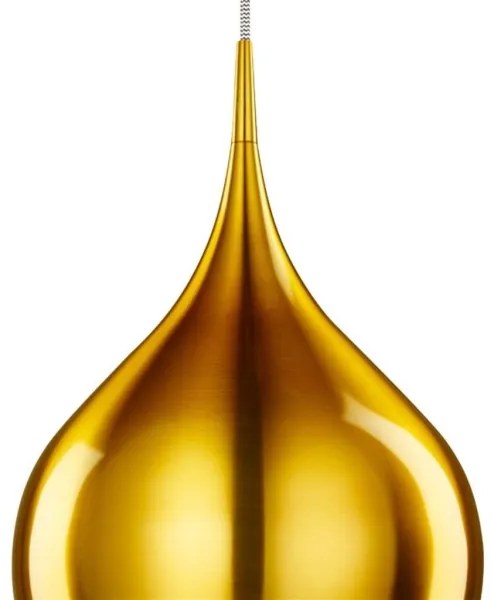 Searchlight 6461-26GO - Luster na lanku VIBRANT 1xE27/60W/230V zlatá