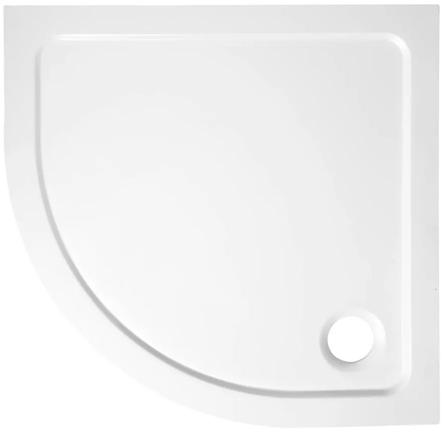 Gelco Gelco, AKCE štvrťkruhová sprchová zástena 900x900x1900mm, číre sklo, AG4290