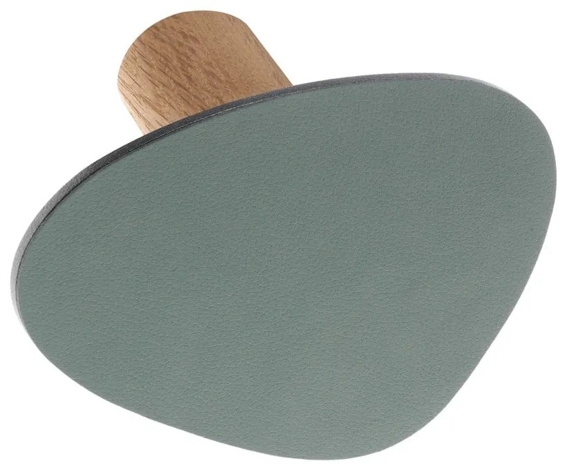 Sivozelený nástenný oceľový háčik Dot S Nupo – LIND DNA