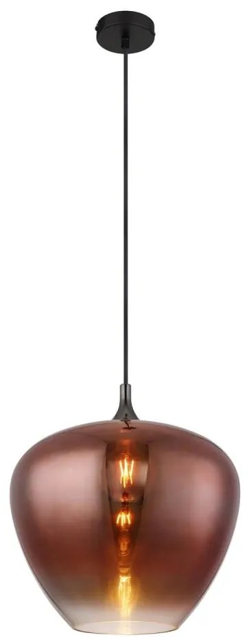 Globo 15548H2G - Luster na lanku MAXY 1xE27/60W/230V medená