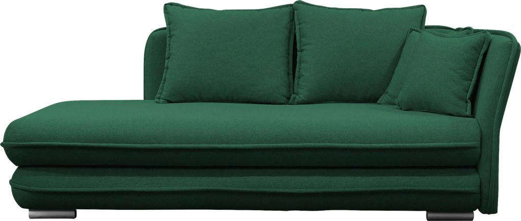 XXXLutz LEŽADLO, textil, zelená MID.YOU - Online Only obývacie izby - 001574004415