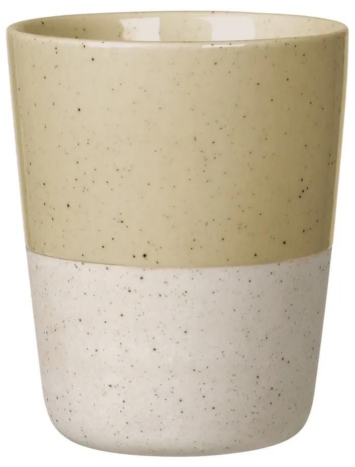 Béžový keramický hrnček Blomus Sablo, 250 ml