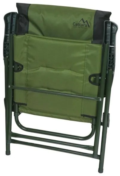 Zelená skladacia kempingová stolička