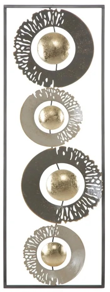Nástenná kovová dekorácia Mauro Ferretti Ring, 31 × 89,5 cm