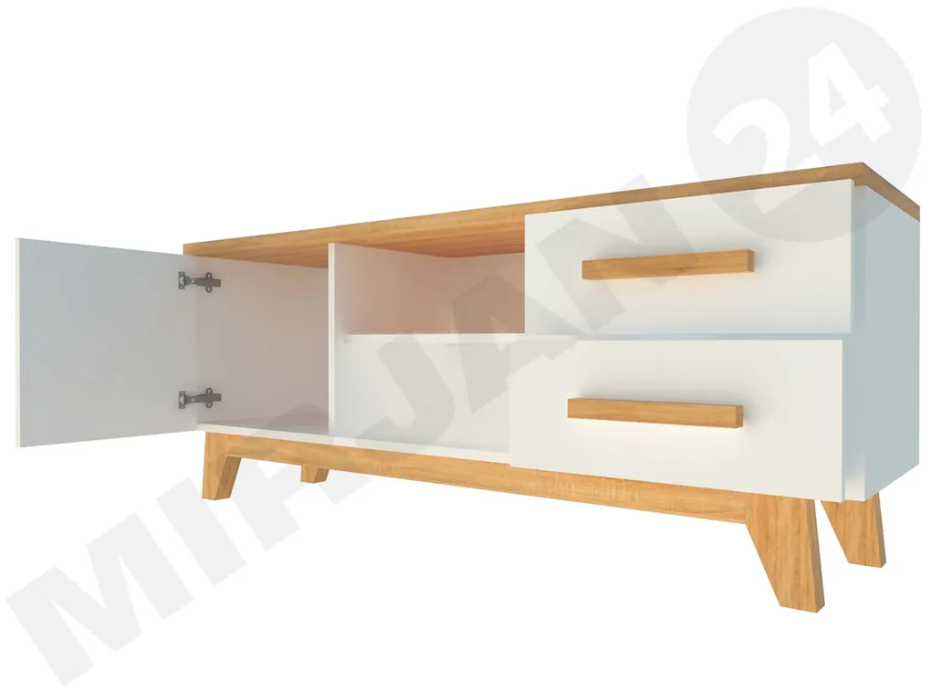 TV stolík Kostello K05, Farby: borovica andersen / dub nash