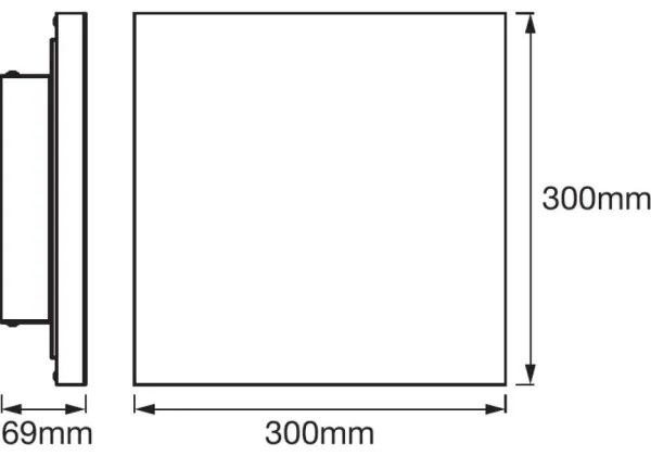 Ledvance - LED Stmievateľné stropné svietidlo SMART+ FRAMELESS LED/20W/230V Wi-Fi