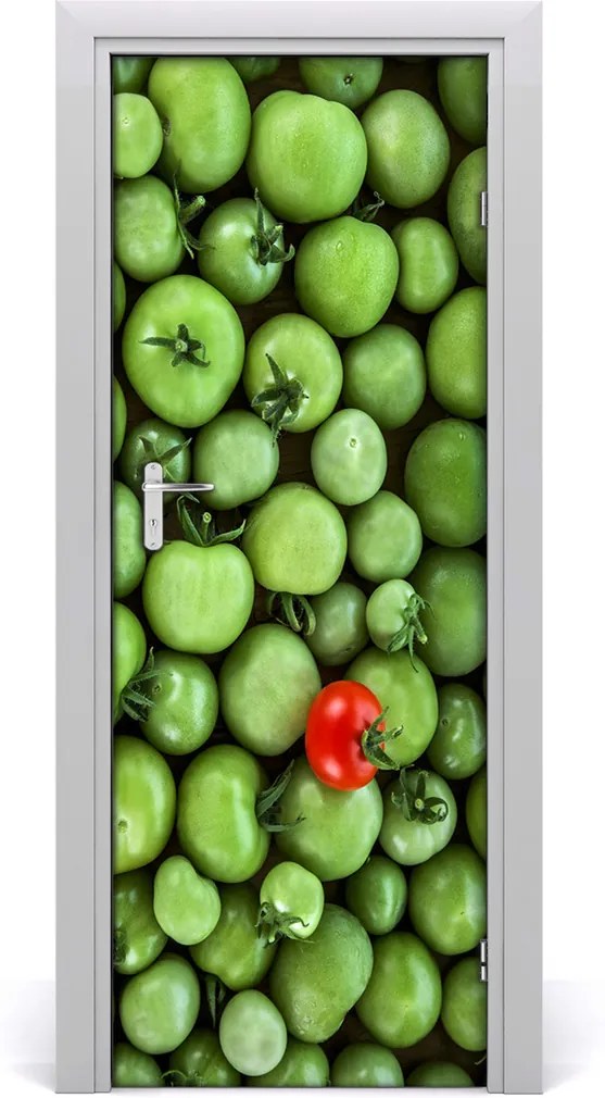 Fototapeta na dvere samolepiace  Červené paradajka