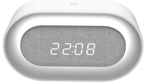 LED Stmievateľná nočná lampička s budíkom KAJA LED/1,3W/5V 3000K