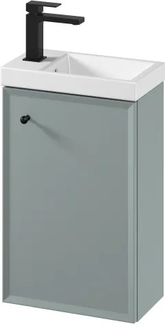 Cersanit S801-570 -Závesná kúpeľňová skrinka s umývadlom MILLE 40x22 cm mentolová