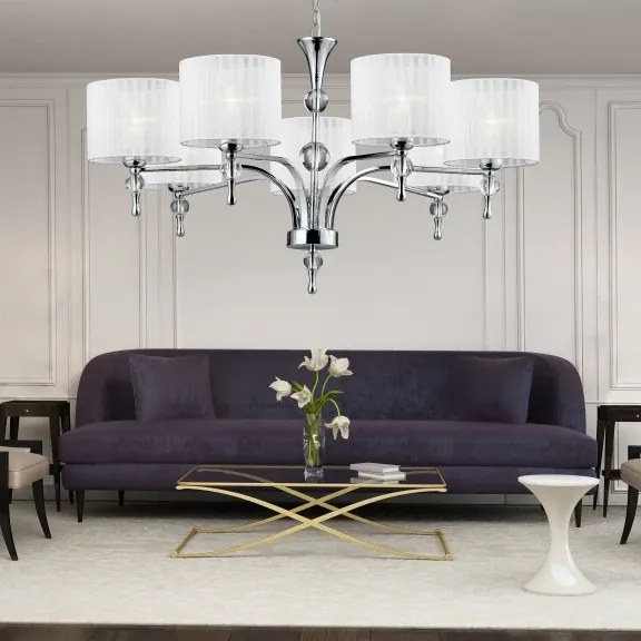 Retro luster Impress 7 biele
