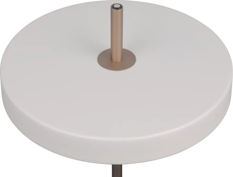 Slonovinová LED stolová lampa so stmievačom (výška 45,5 cm) Keaton – Trio