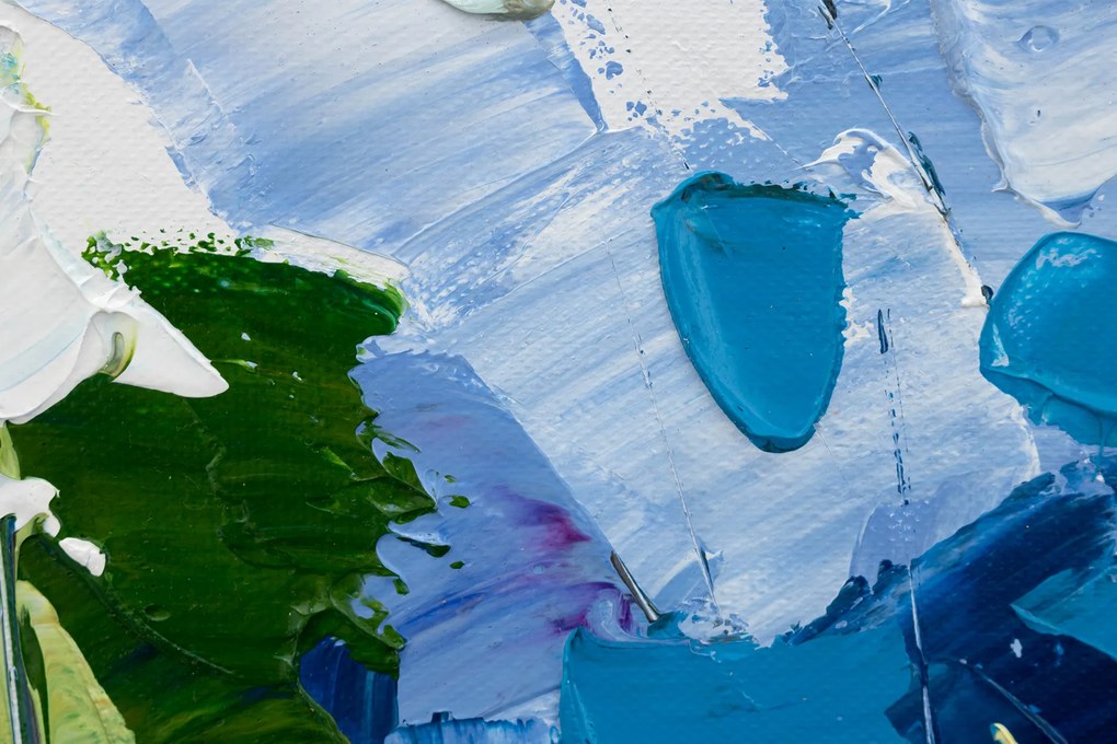 Maľovaný obraz na stenu STROMY 140x70 cm | rôzne rozmery