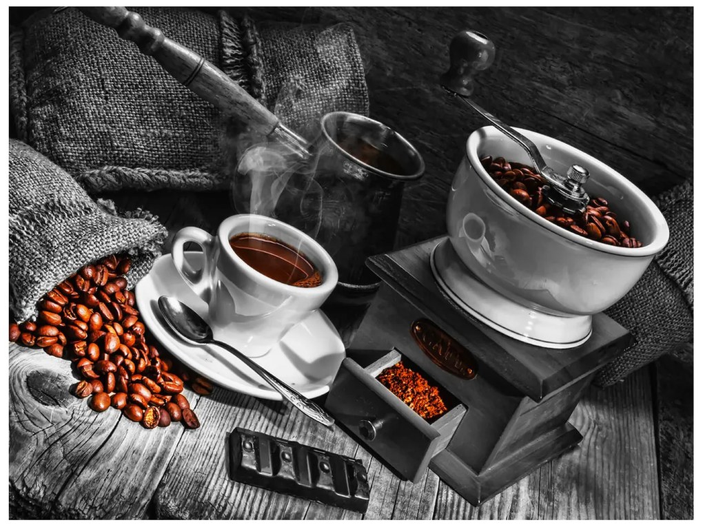 Gario Fototapeta Káva arabica Veľkosť: 200 x 135 cm, Materiál: Vliesová