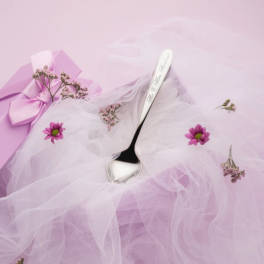 Zmrzlinová lyžička so srdiečkom – Love Cutlery - 116551WED