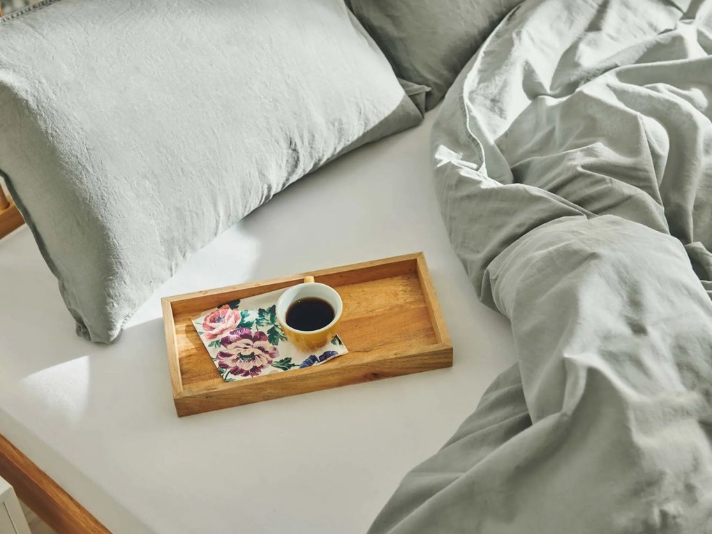 Dormeo posteľná bielizeň Linen sivá