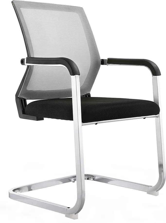 Kancelárska stolička Rimala - sivá / čierna