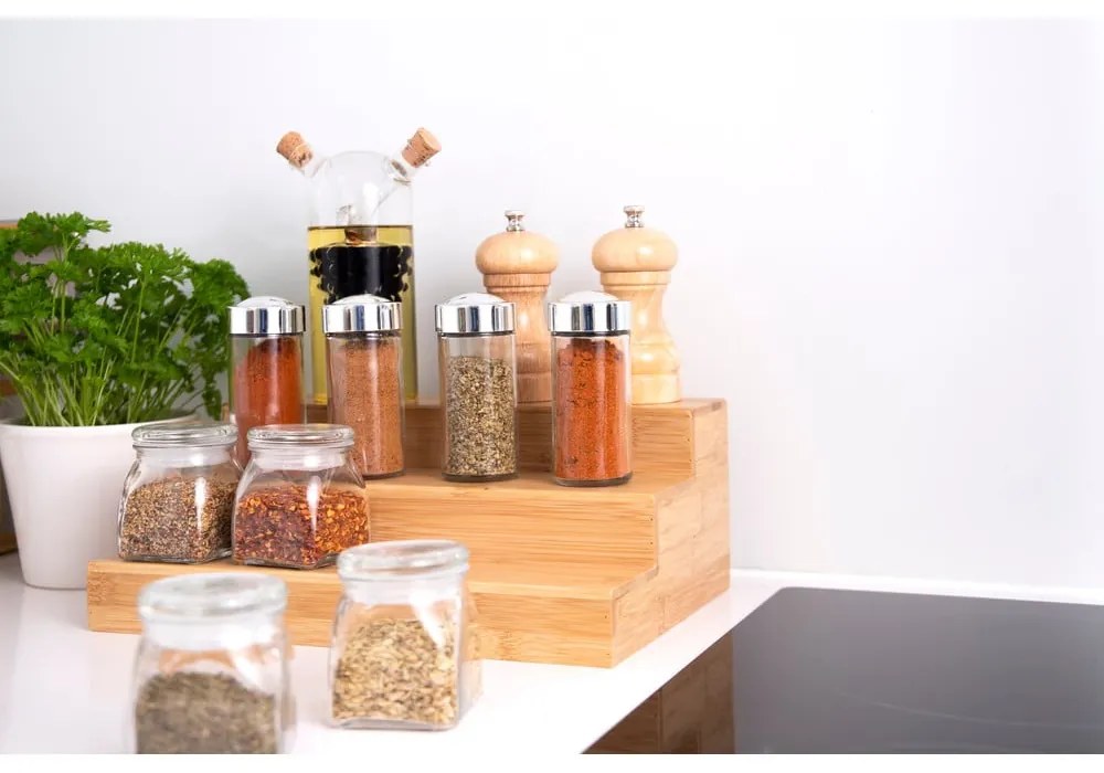 Bambusový organizér na koreničky Copco - Kitchen Craft