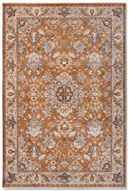 Koberec Villeroy & Boch Kollektion 1871 Egon medený / viacfarebný