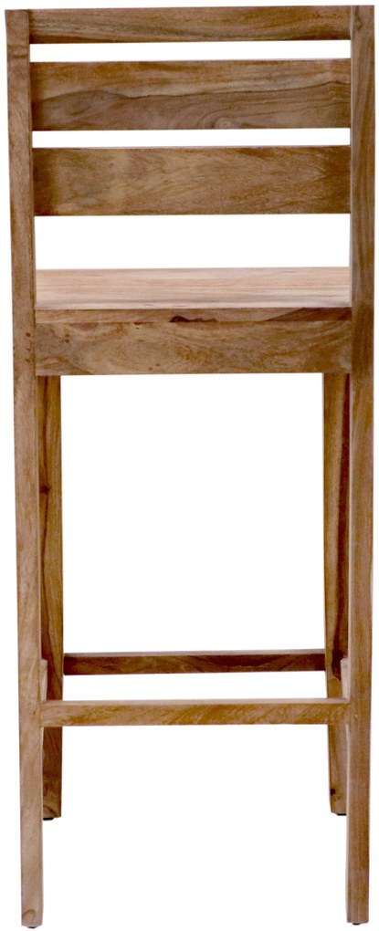 furniture-nabytek.cz - Barové židle s opěrkou z dřeva palisandr