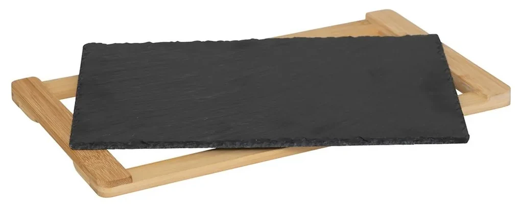 Servírovací podnos z bridlice Duo, 35x20 cm