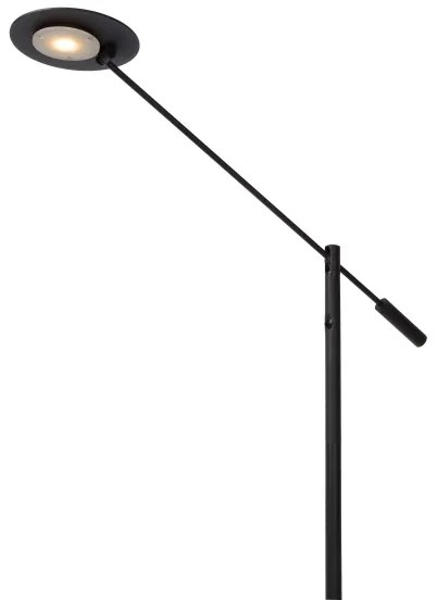 Lucide 19766/09/30 - LED Stmievateľná stojacia lampa ANSELMO LED/9W/230V čierna