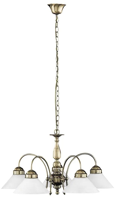 Rabalux 2705 - Luster na reťazi MARIAN 5xE27/60W/230V