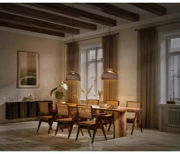 Ledvance - Luster na lanku DECOR CARDBOARD 1xE27/15W/230V pr. 36 cm